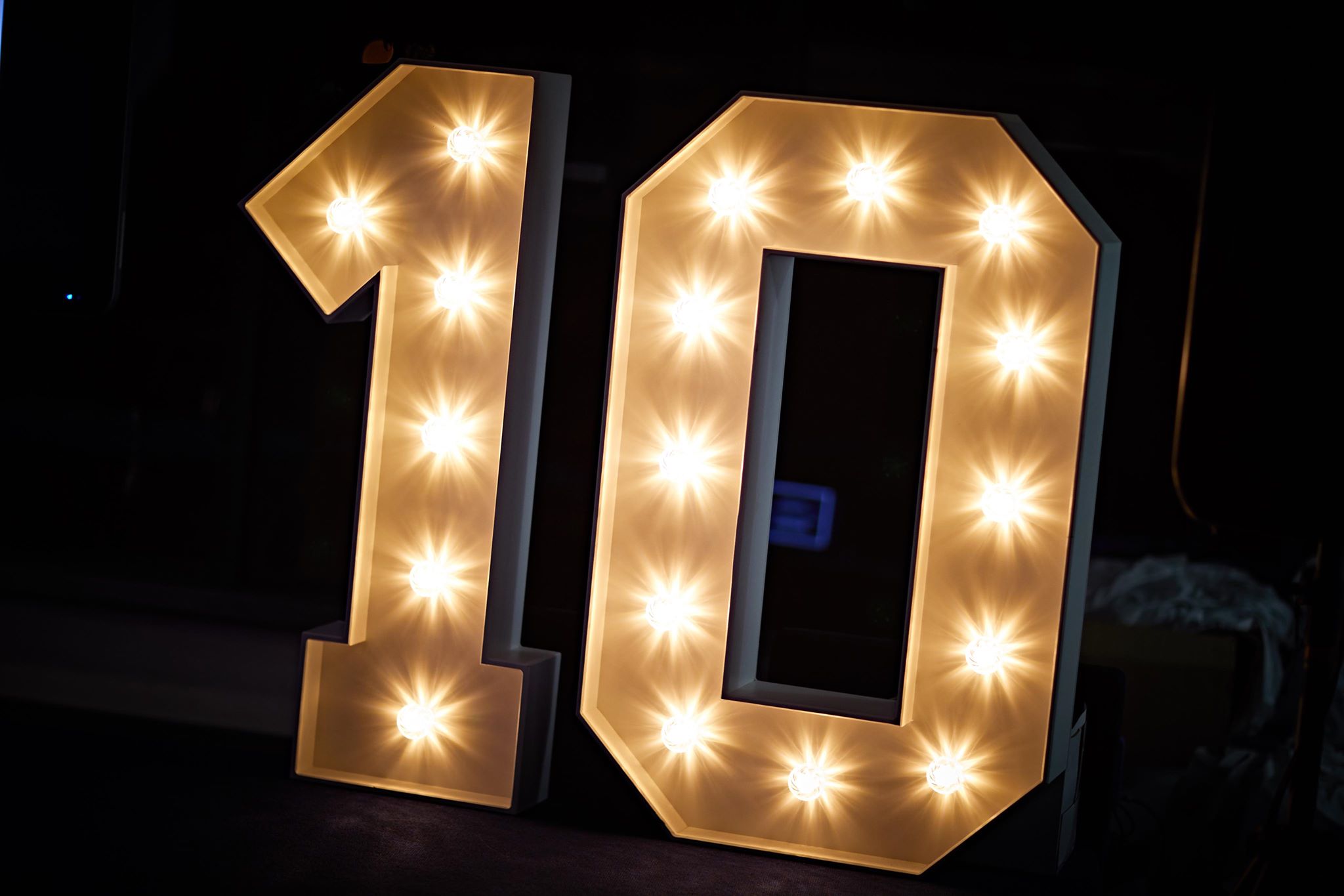 light up number hire yorkshire